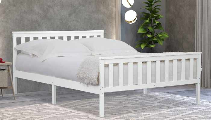 Double Bedstead White