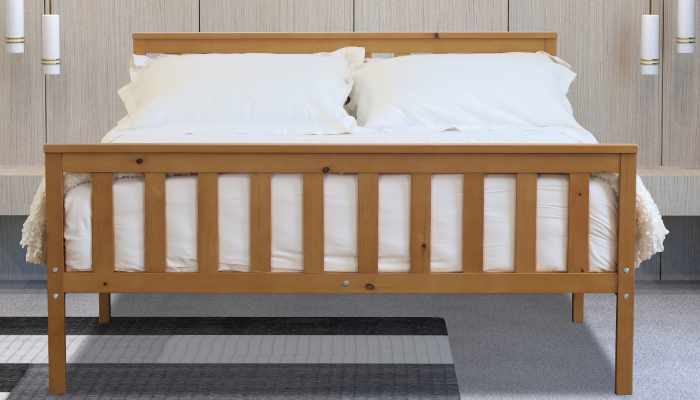 Double Bedstead White