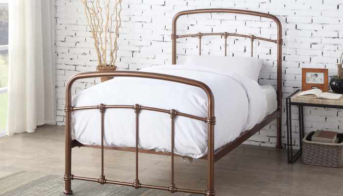 Double Bedstead Antique Bronze